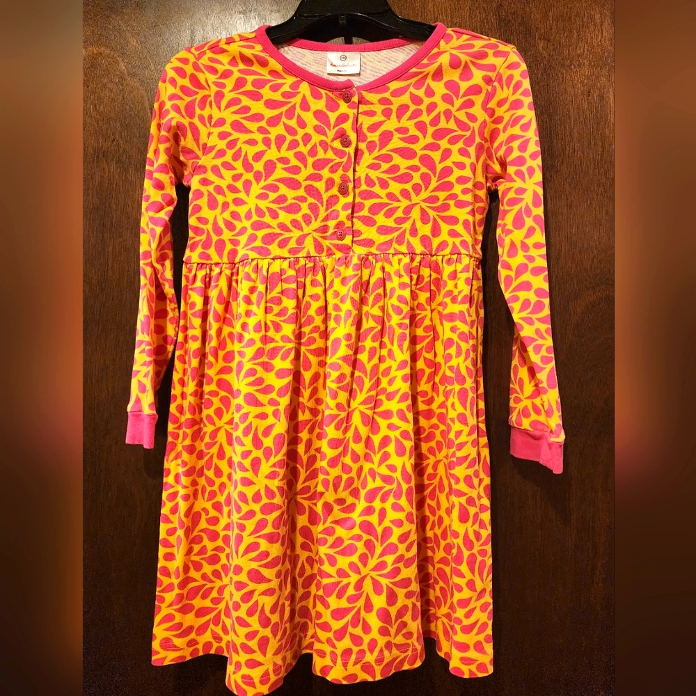 Hanna Andersson long sleeve knit dress size 140/size10